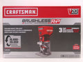 Craftman CMCW400B  V20 RP 1/4-in Variable Speed Brushless Fixed Cordless Router