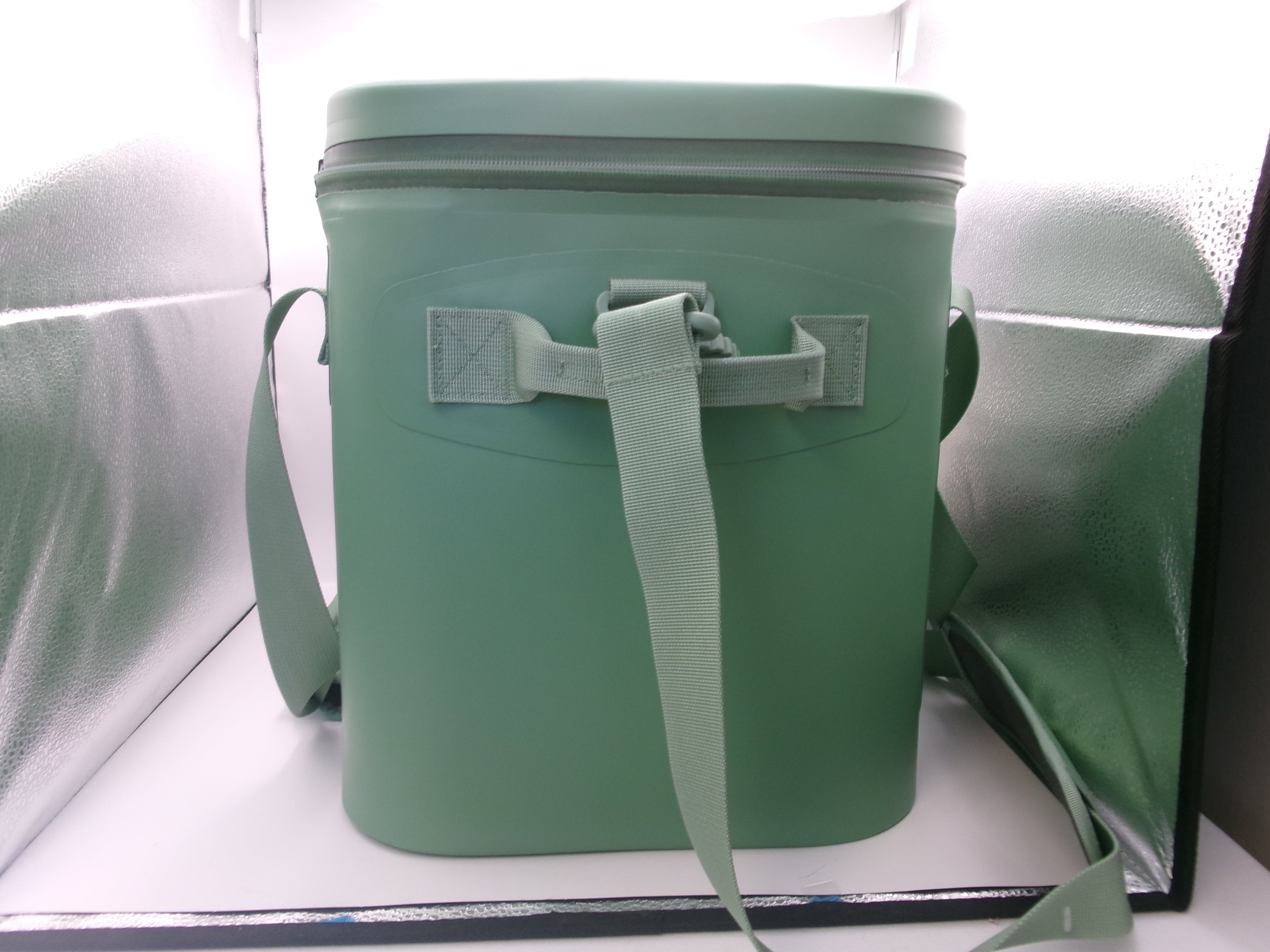 RTIC Outdoors 30qt Ultra-Tough Soft Sided Cooler - Sage Green: Vinyl Material