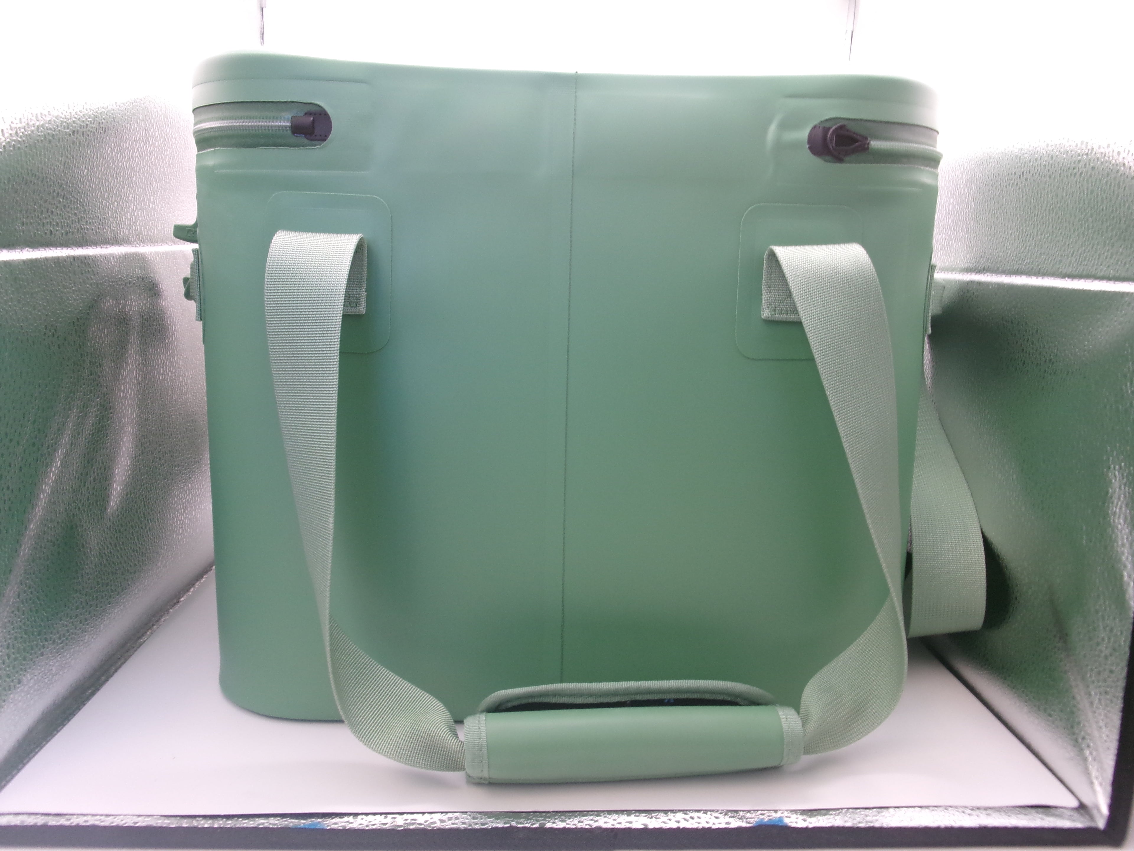 RTIC Outdoors 30qt Ultra-Tough Soft Sided Cooler - Sage Green: Vinyl Material