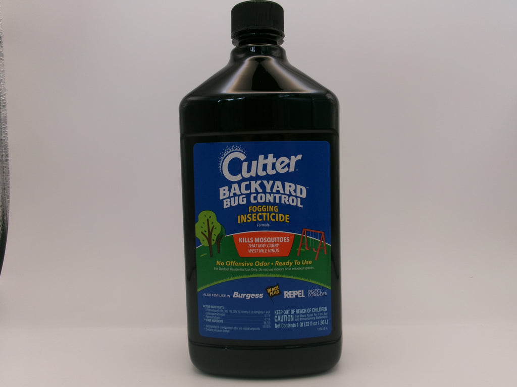Cutter Backyard Bug Control Fogging Insecticide, No Offensive Odor - 32 oz