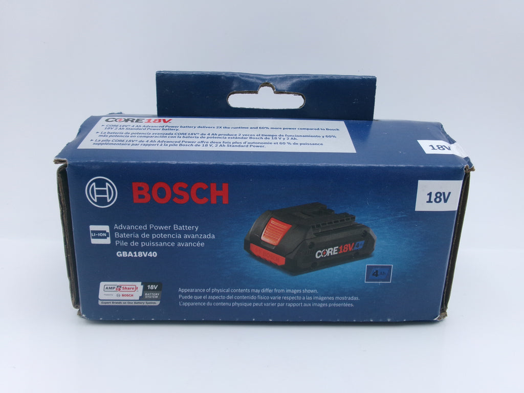 BOSCH 18V 4.0AH Li-ion Battery GBA18V40