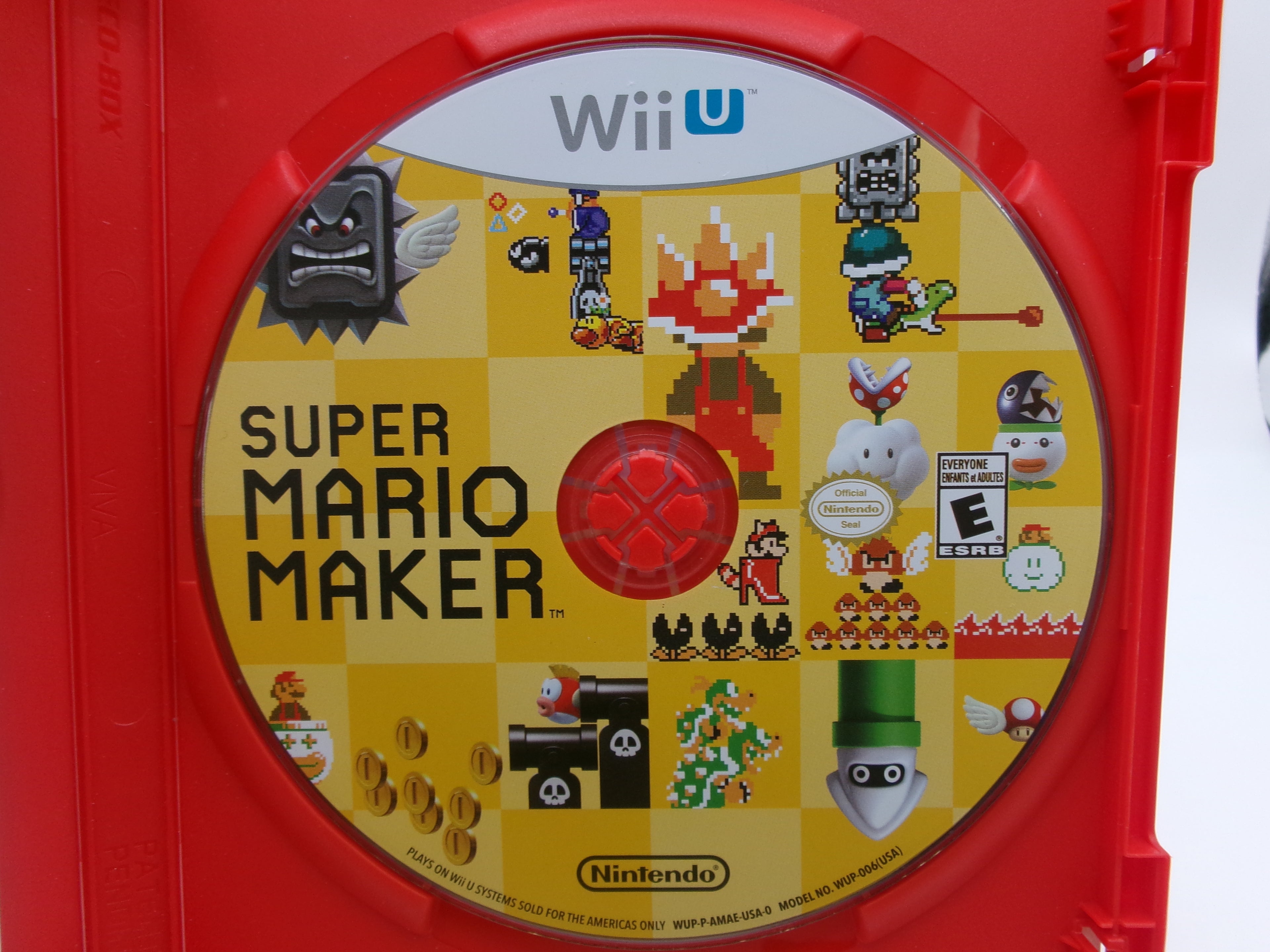 Super Mario Maker Nintendo Wii U. WUP-006. (Pre-Owned)
