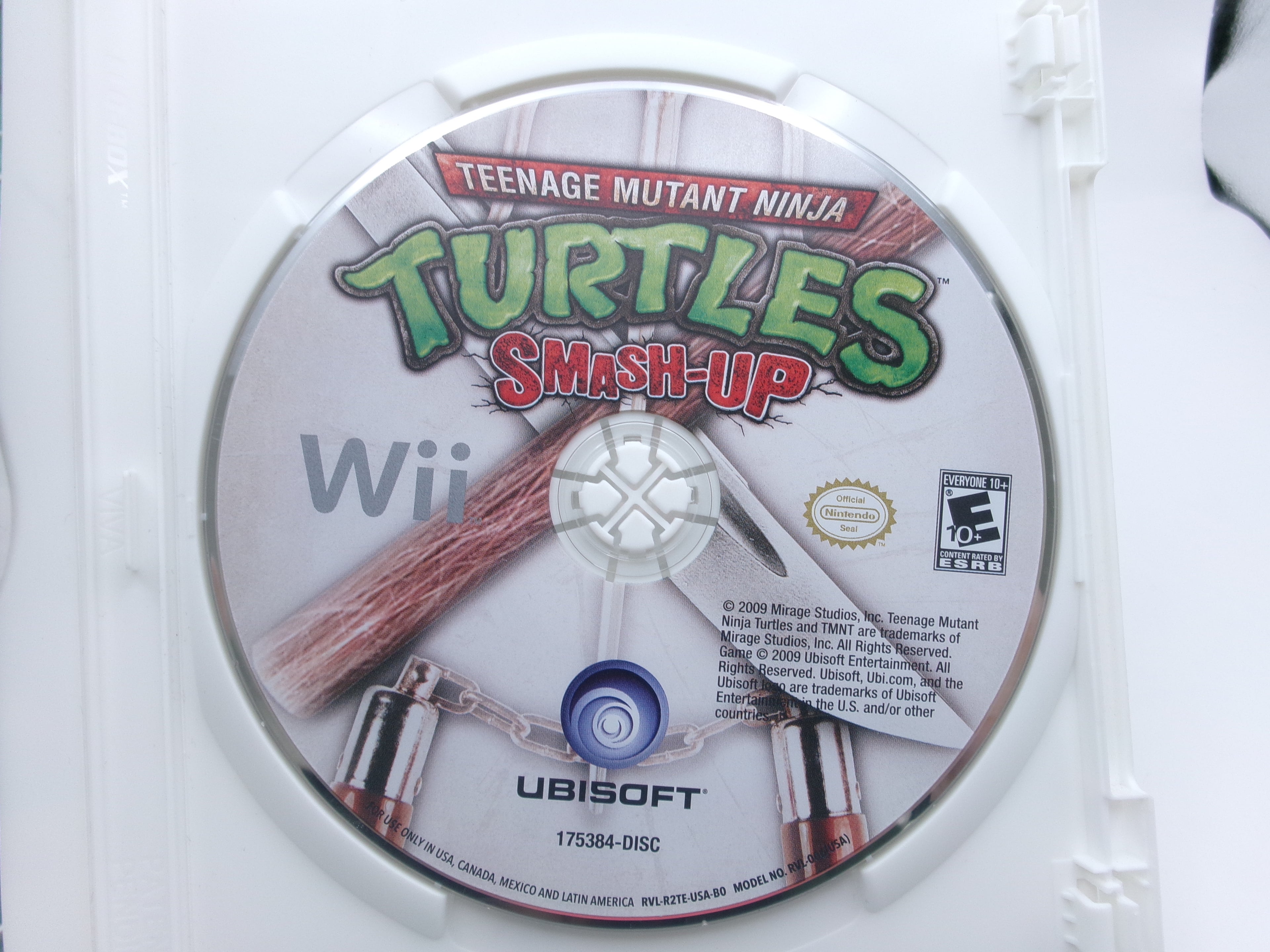 Teenage Mutant Ninja Turtles Smash Up. Nintendo Wii (Pre-Owned)