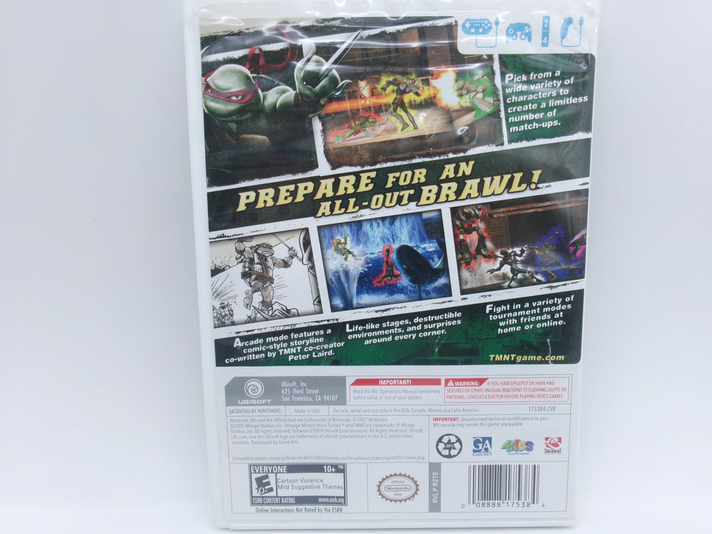 Teenage Mutant Ninja Turtles Smash Up. Nintendo Wii (Pre-Owned)
