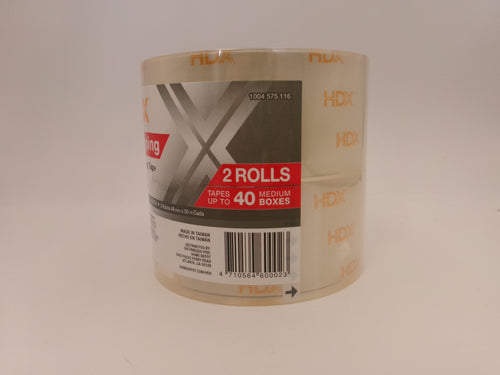 2-Pack HDX Packaging Tape