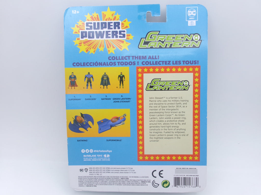 DC Super Powers Green Lantern John Stewart 5" Action Figure