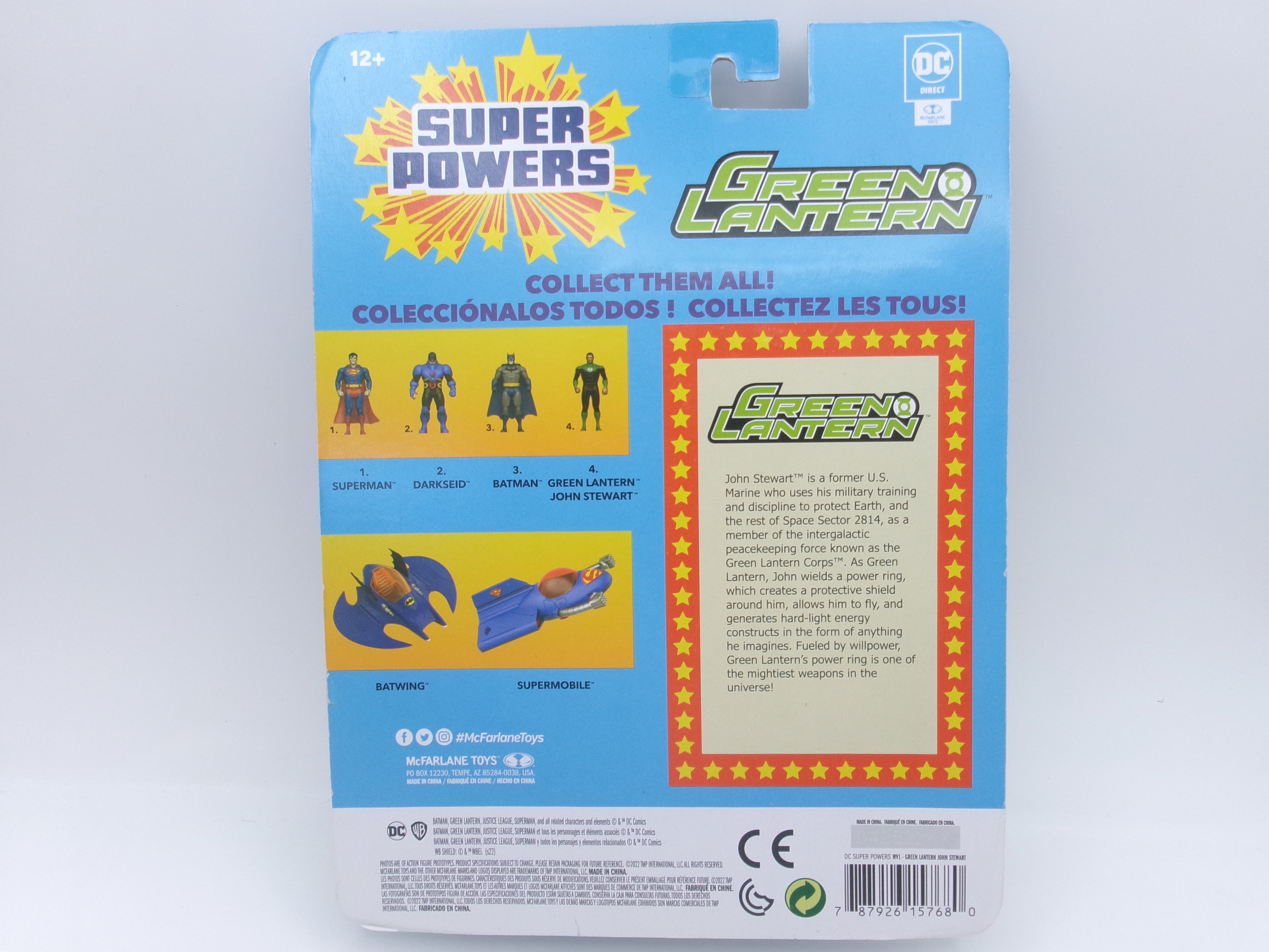 DC Super Powers Green Lantern John Stewart 5" Action Figure