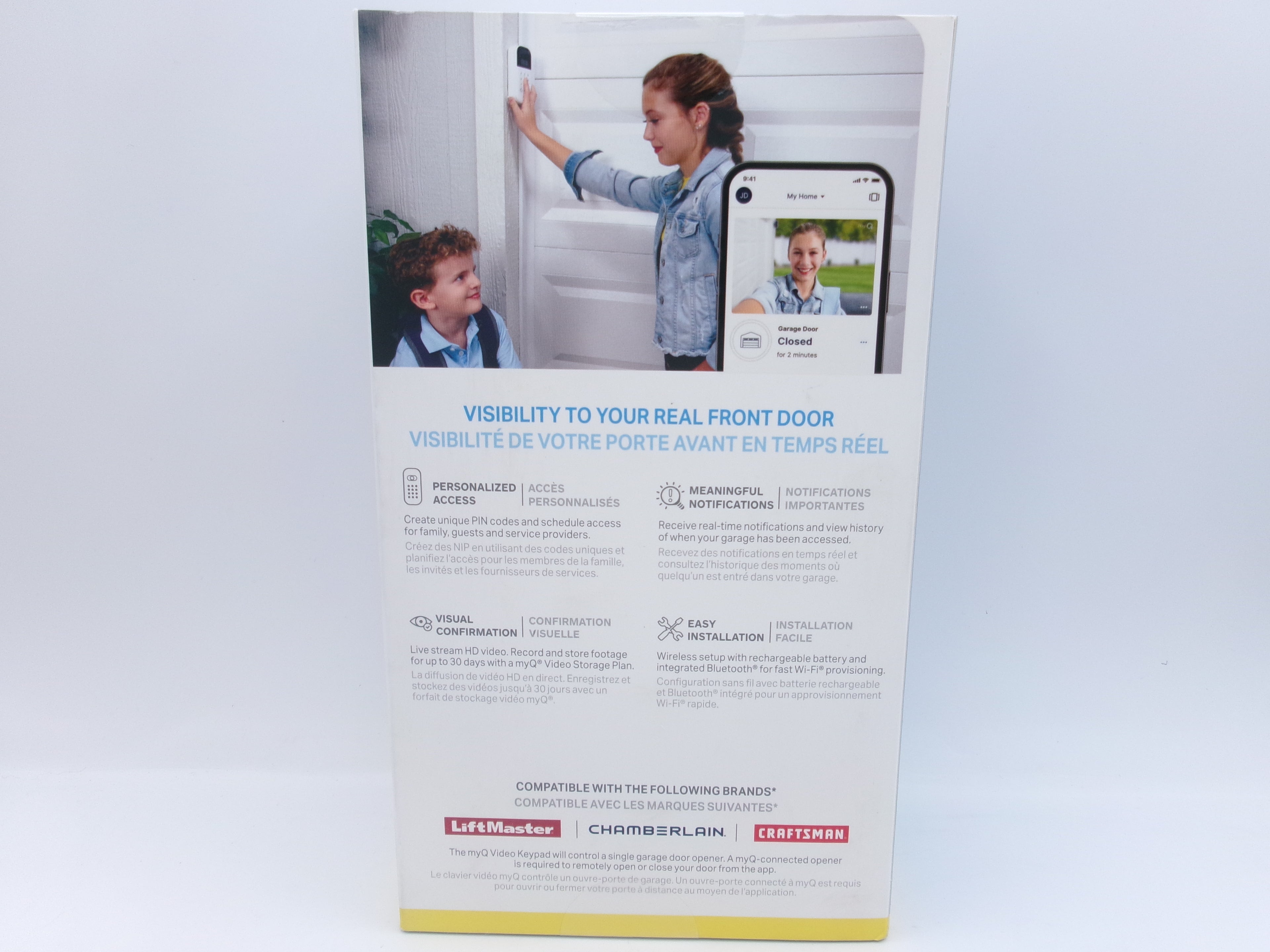 MyQ Smart Garage Video Keypad VKP1-MYQMC