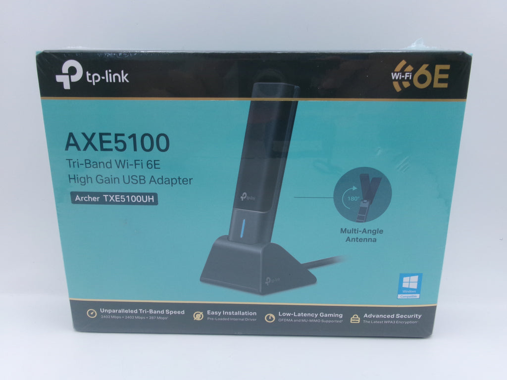 TP-Link Archer TXE5100UH AXE5100 WiFi 6E USB Adapter Tri-Band