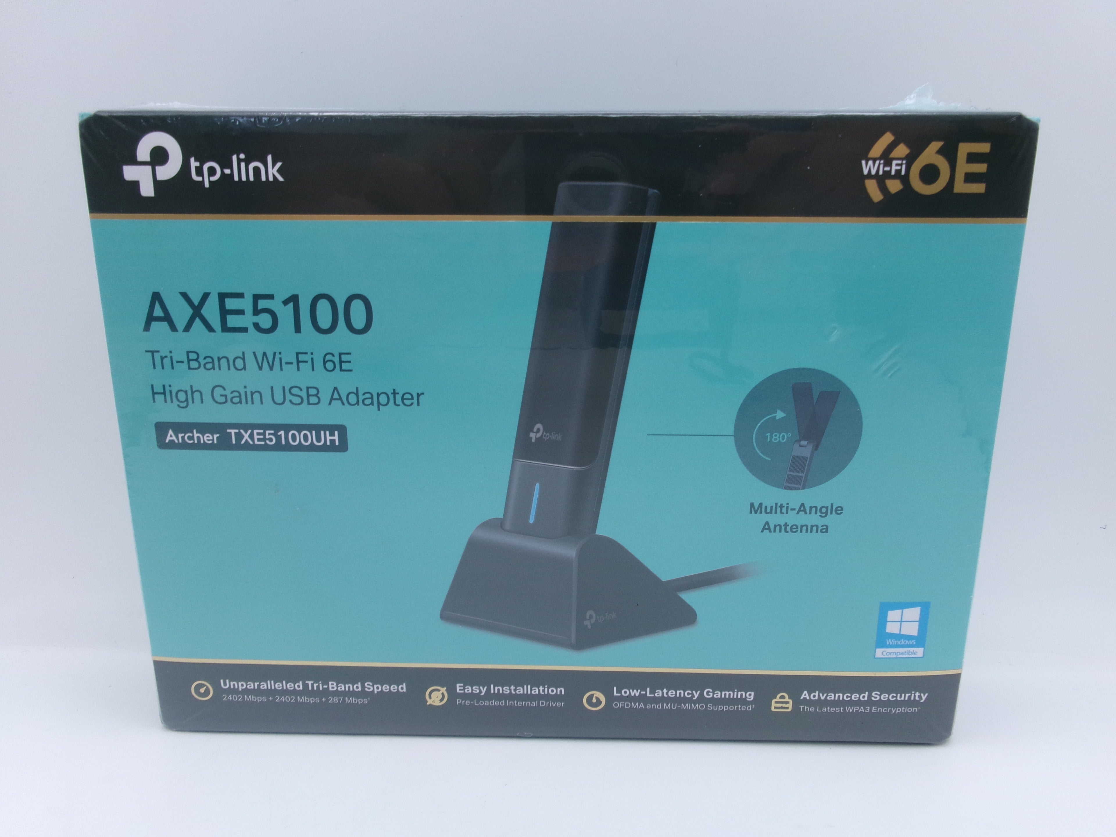 TP-Link Archer TXE5100UH AXE5100 WiFi 6E USB Adapter Tri-Band