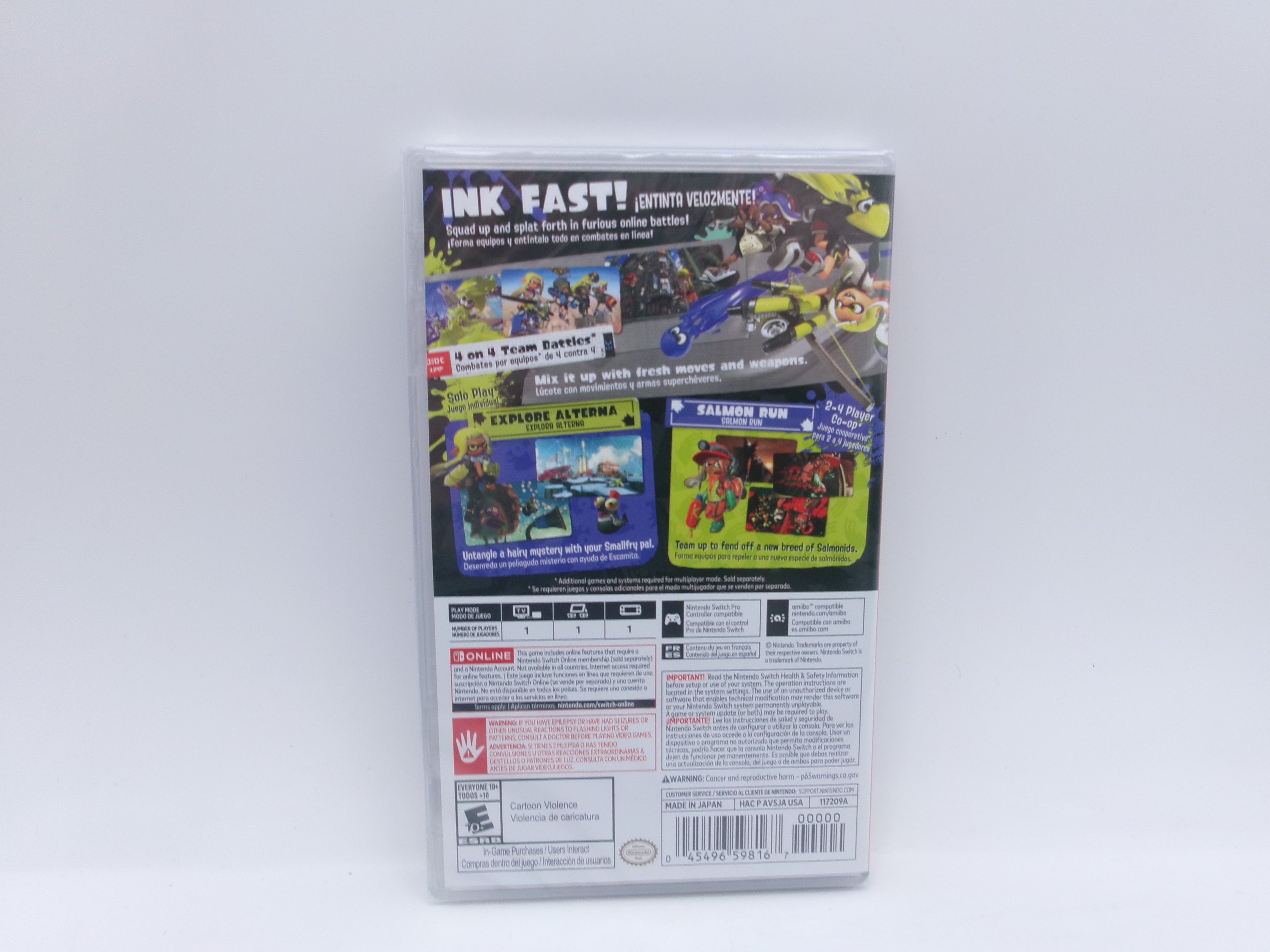 Splatoon 3 Nintendo Switch SEALED