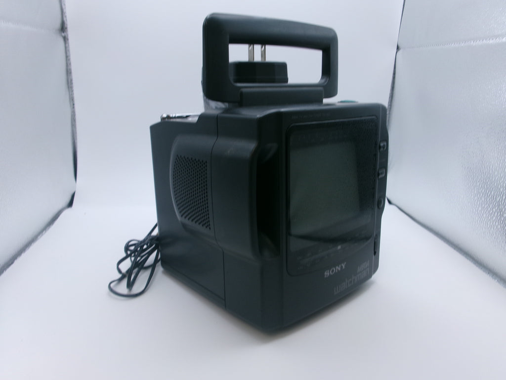 Vintage Sony MEGA Watchman FD-525 Black & White TV AM FM Radio