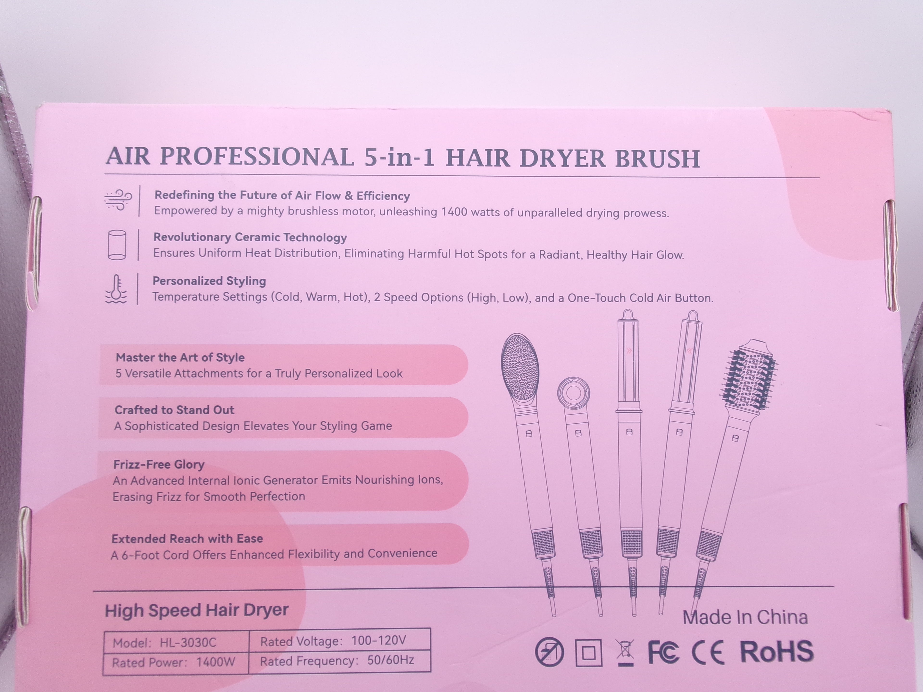 Brightup 5-in-1 Professional Air Styler