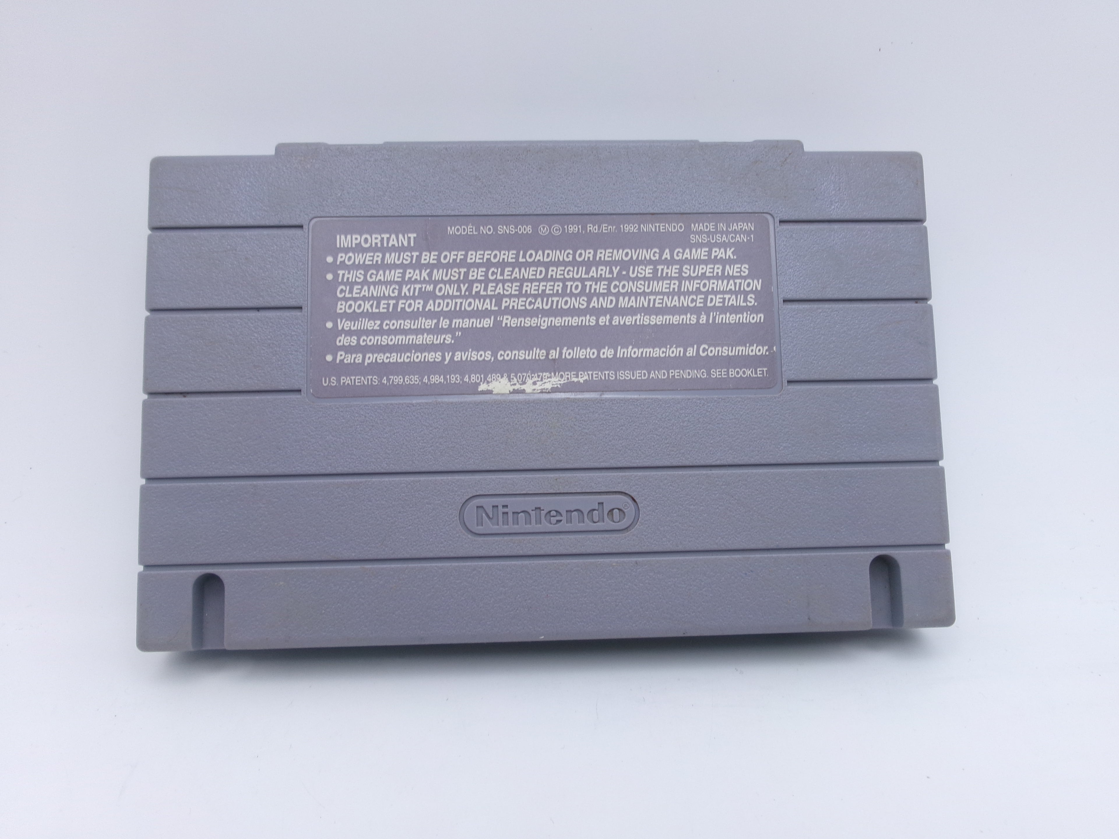Dennis The Menace Super Nintendo Entertainment System, 1993
