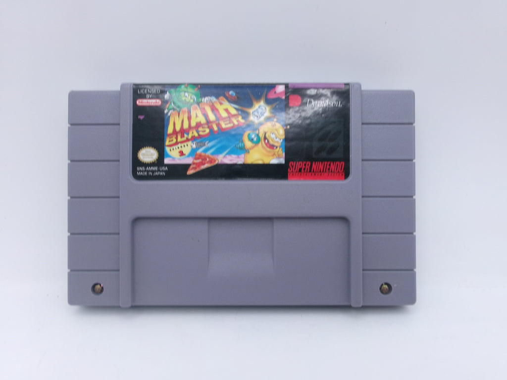 Math Blaster Super Nintendo