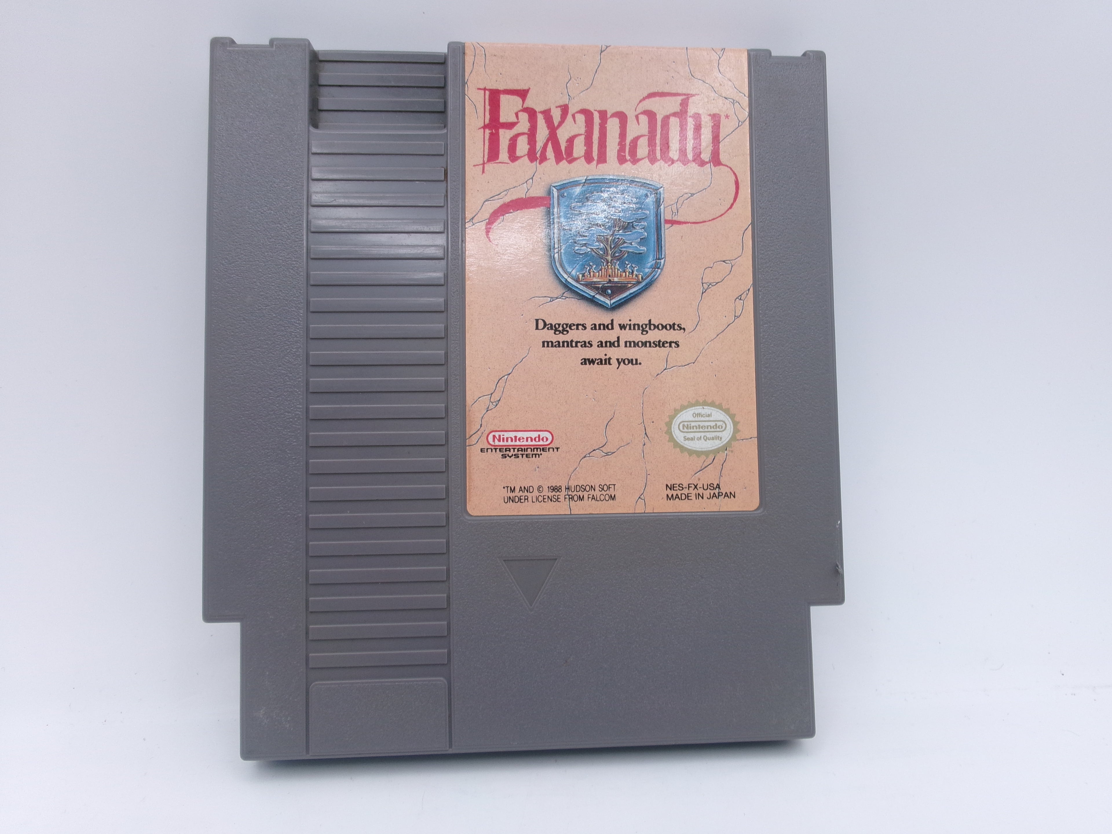 Nintendo Faxandu Game Nes 1988