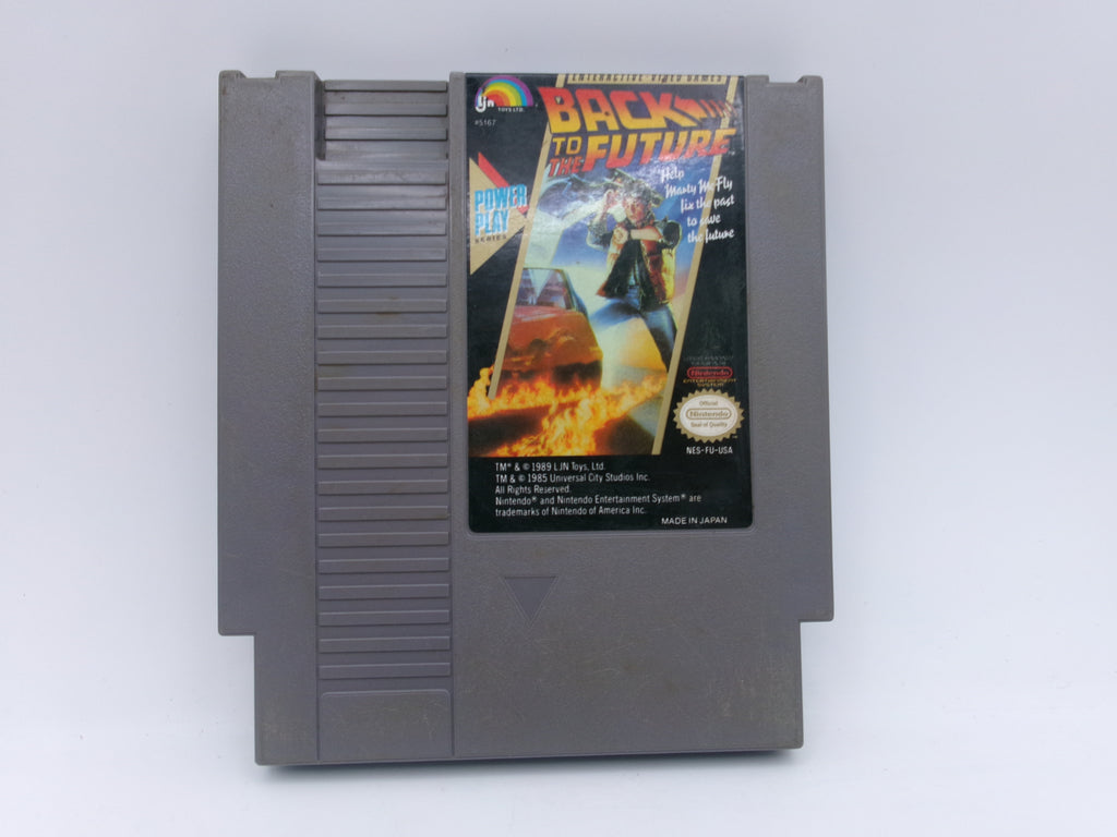 Back to the Future Nintendo Entertainment System 1989 NES