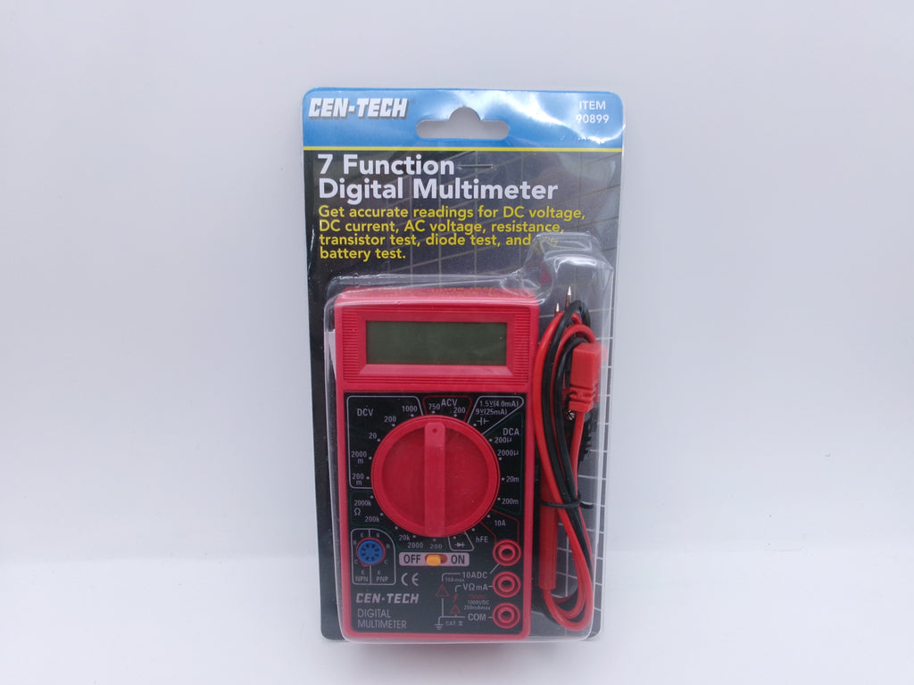 Cen-Tech 7 Function Digital Multimeter