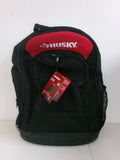 Husky 16 in. Tool Backpack Heavy Duty Rubber Bottom Storage Bag H-68003