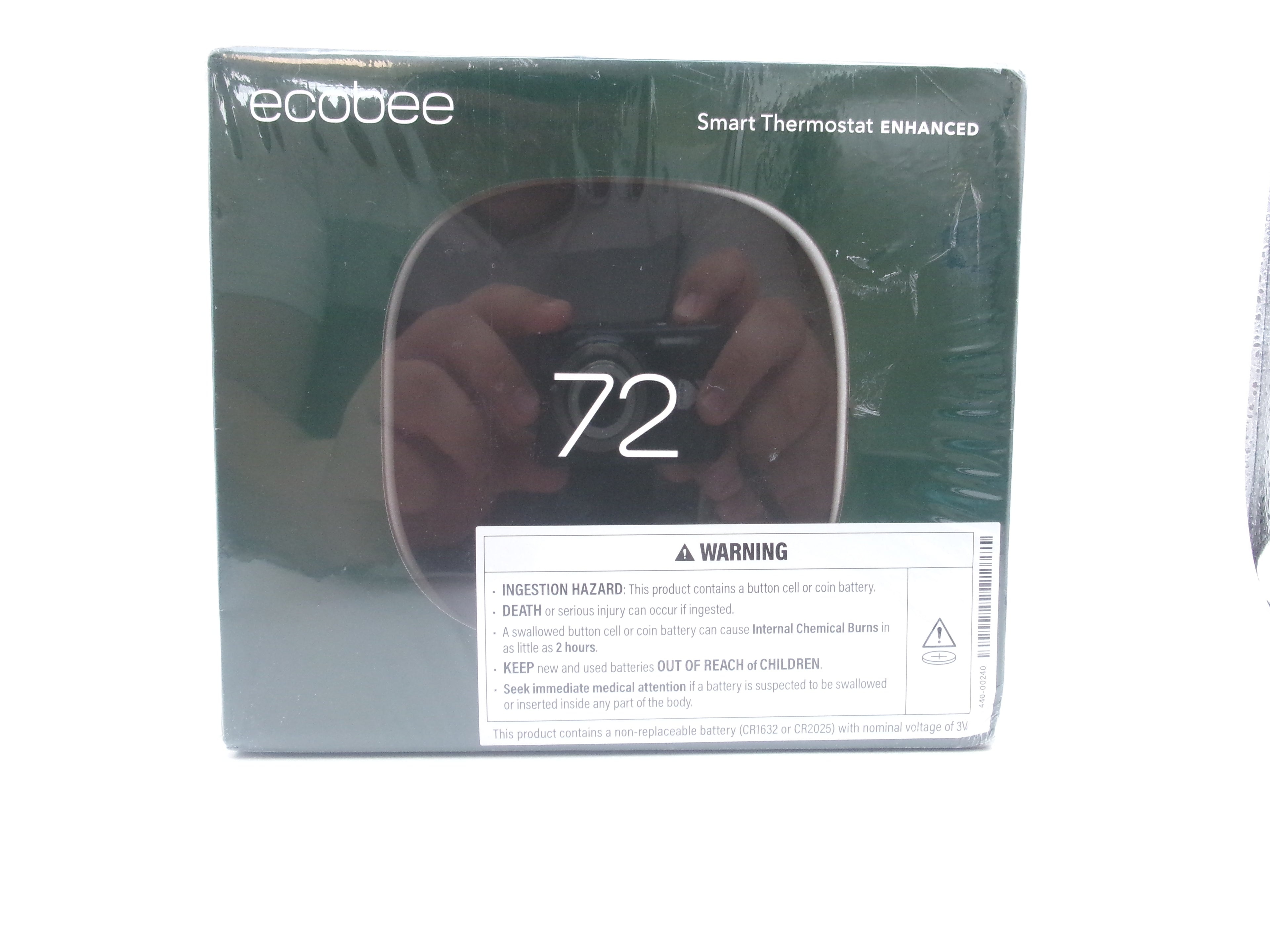 ecobee EB-STATE7-01 Smart Thermostat Essential Programmable Wi-Fi Thermostat