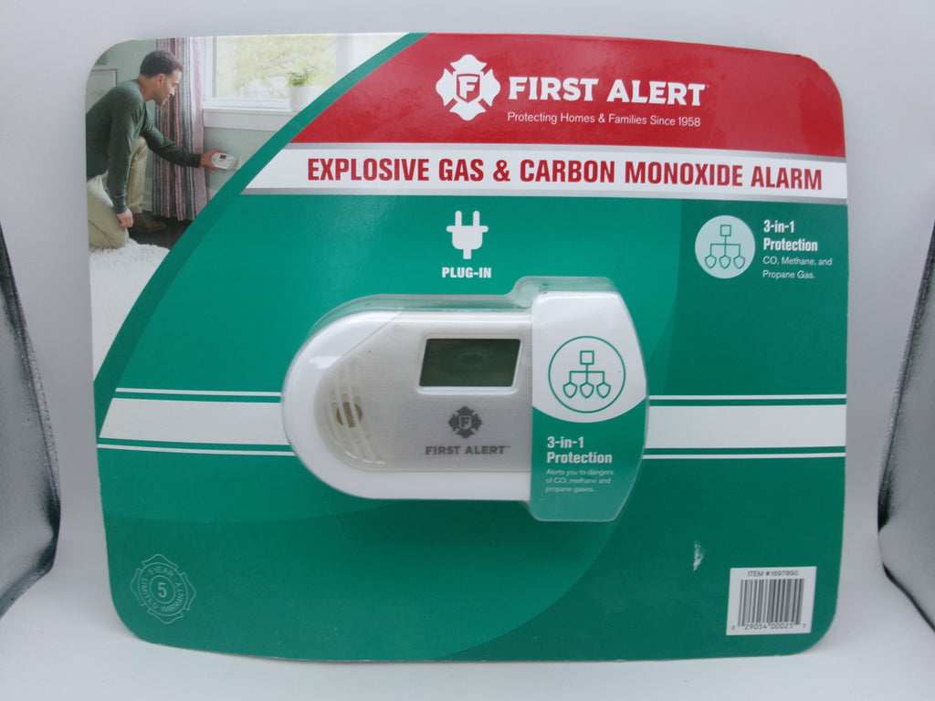 First Alert Explosive and Carbon Monoxide Alarm