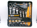 GEARWRENCH 9700 7 PIECE SAE RATCHETING FLEX HEAD WRENCH SET IN CASE