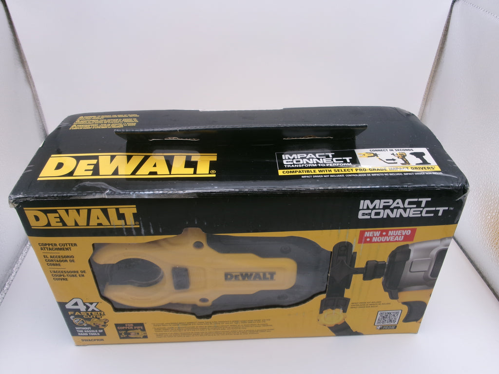 DEWALT DWACPRIR IMPACT CONNECT Copper Pipe Cutter 1/2"–1" Attachment