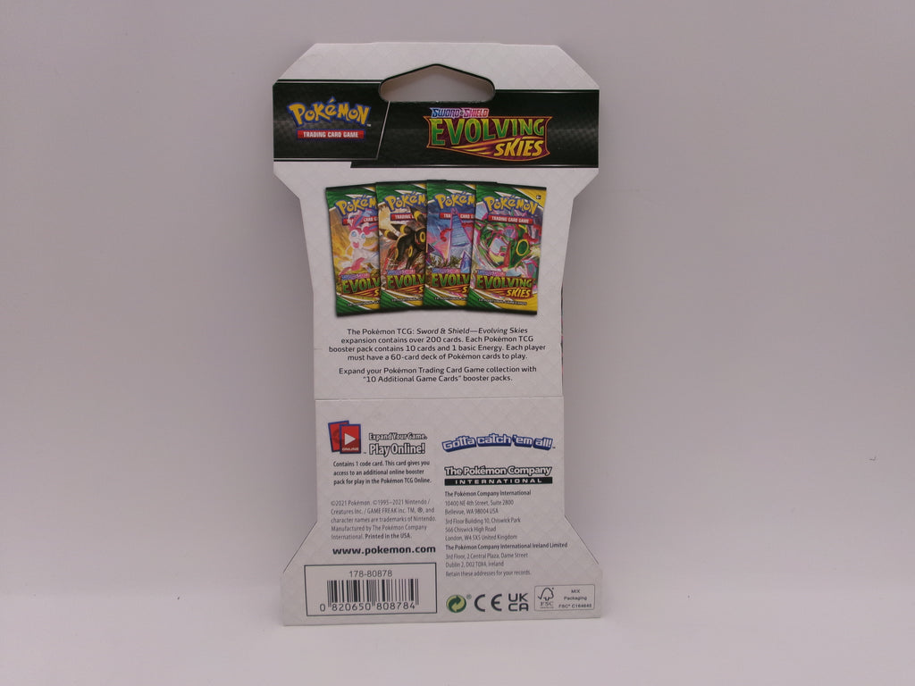Pokemon Sword & Shield: Evolving Skies - Sleeved Booster Pack