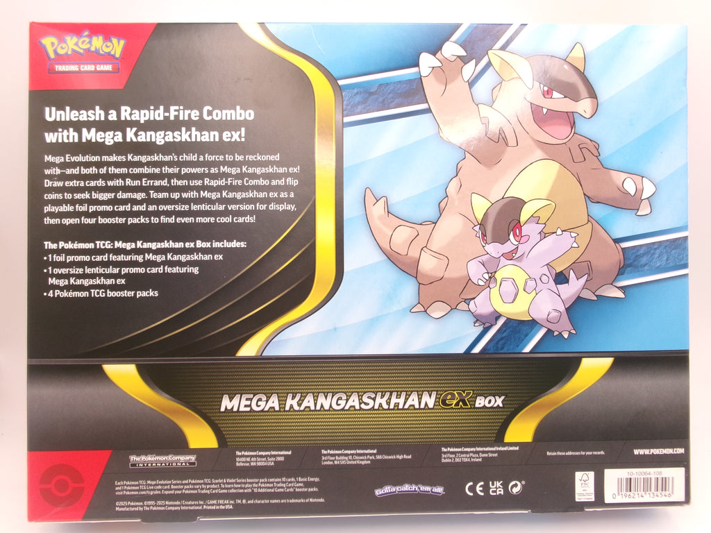 Pokemon TCG Mega Kangaskhan ex Box Sealed New