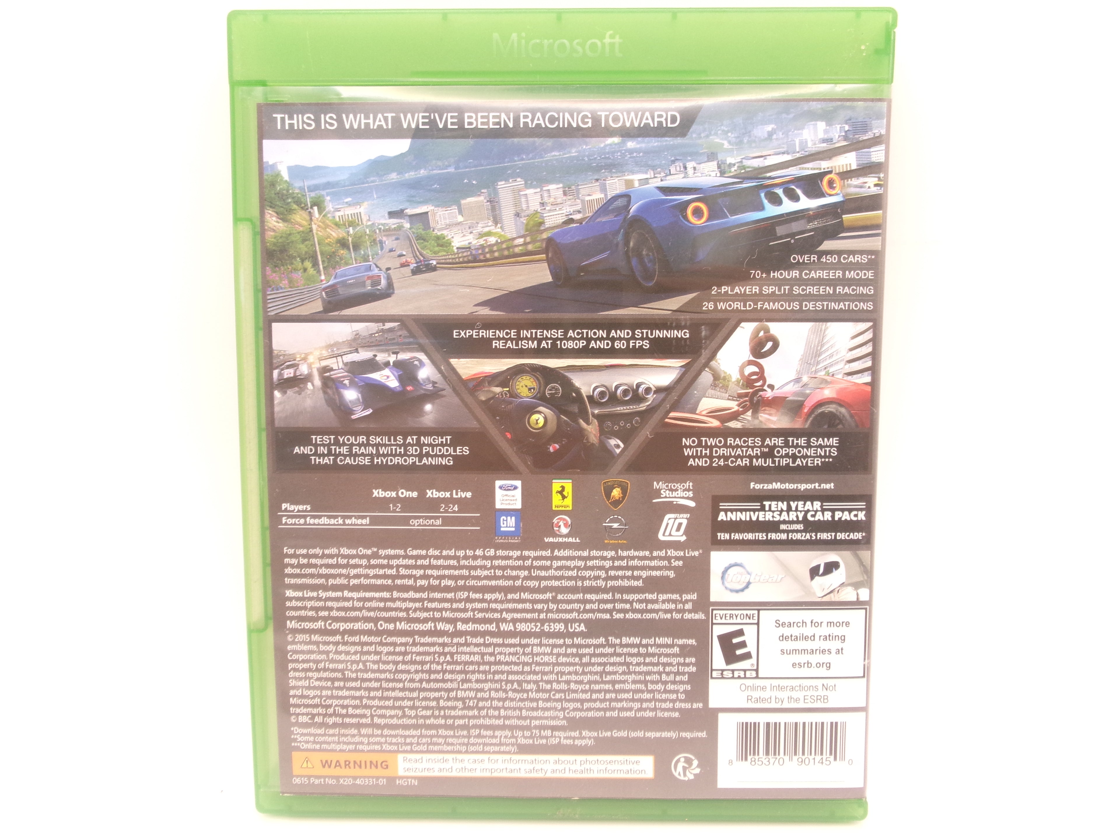 Forza Motorsport 6 Xbox One