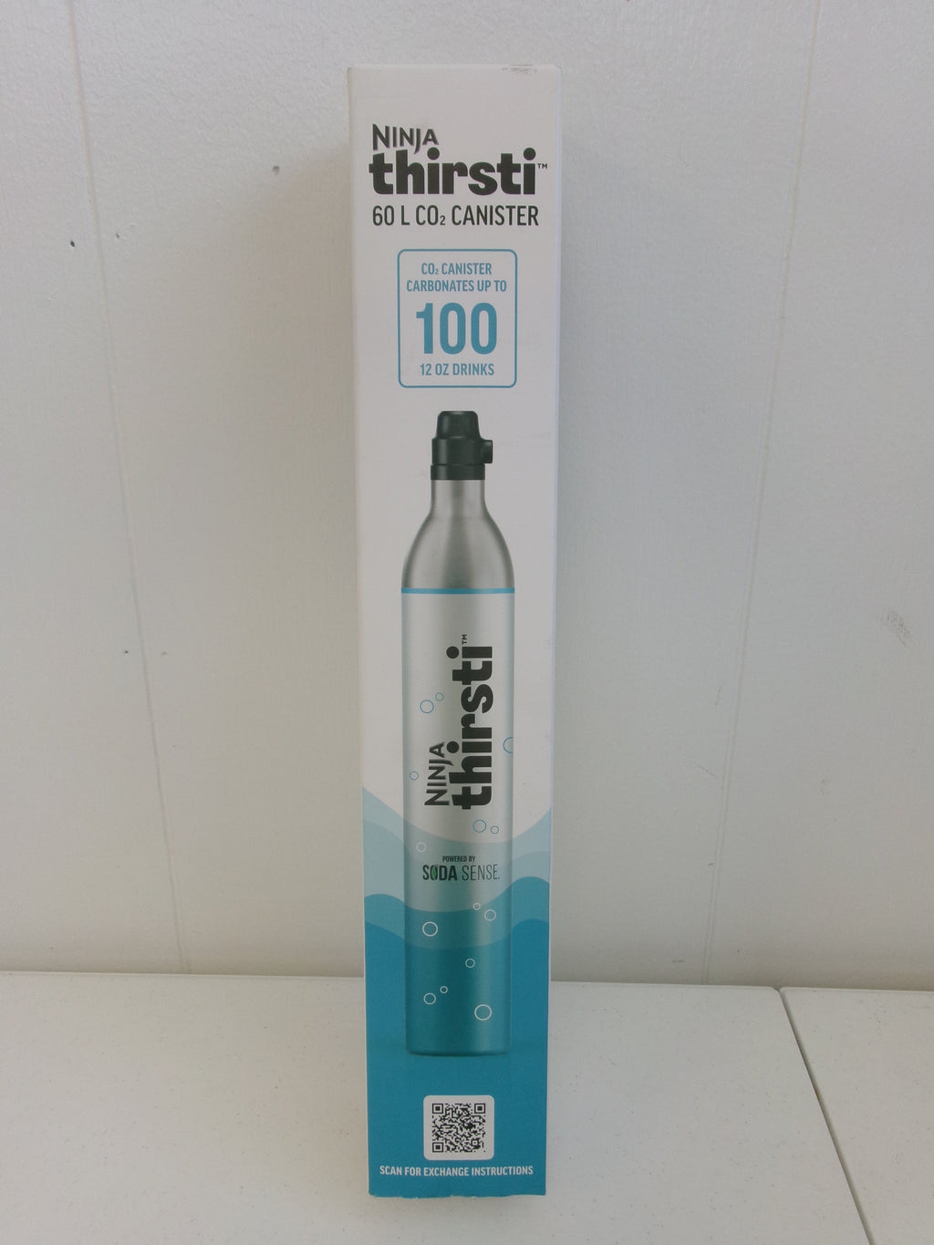 NINJA Thirsti 60L CO² SODA SENSE Canister 12oz