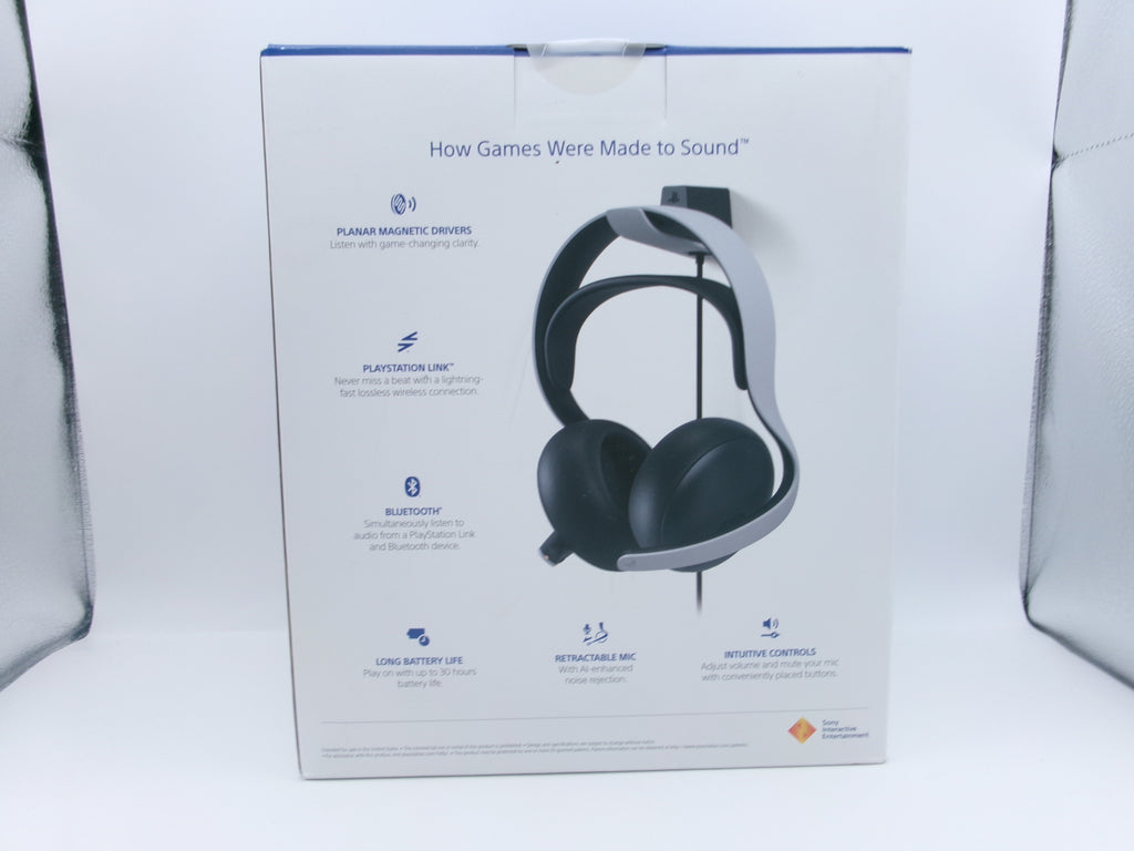 PlayStation Pulse Elite Wireless Headset, White