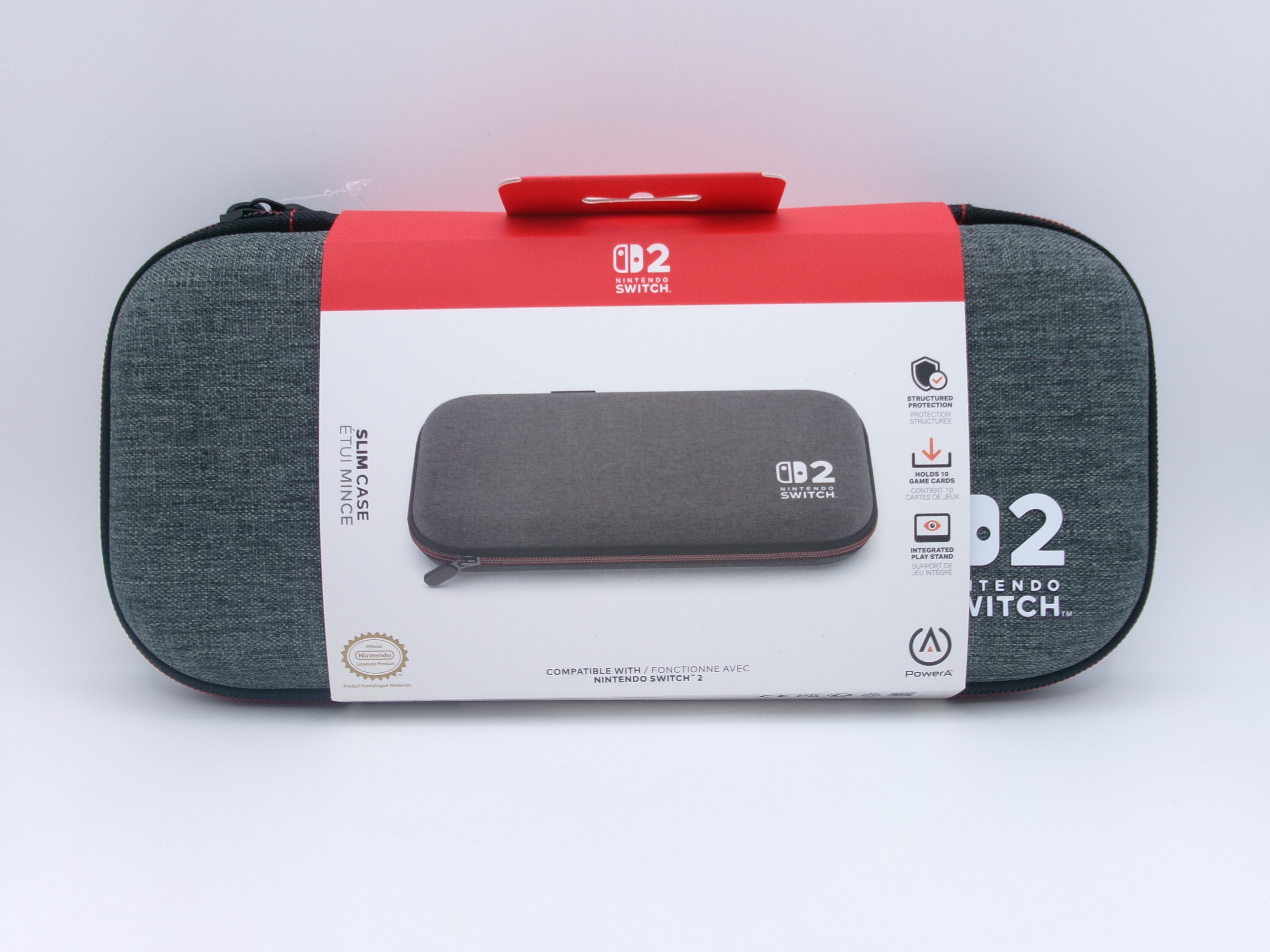 Slim Case for Nintendo Switch 2 , Dark Heather Gray