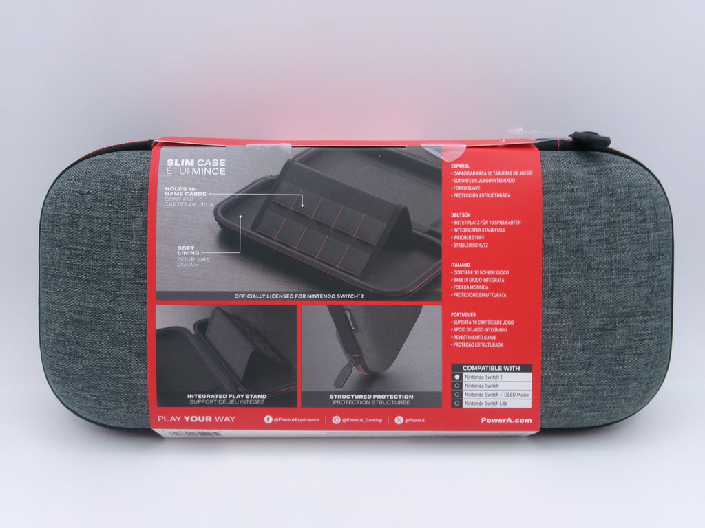 Slim Case for Nintendo Switch 2 , Dark Heather Gray