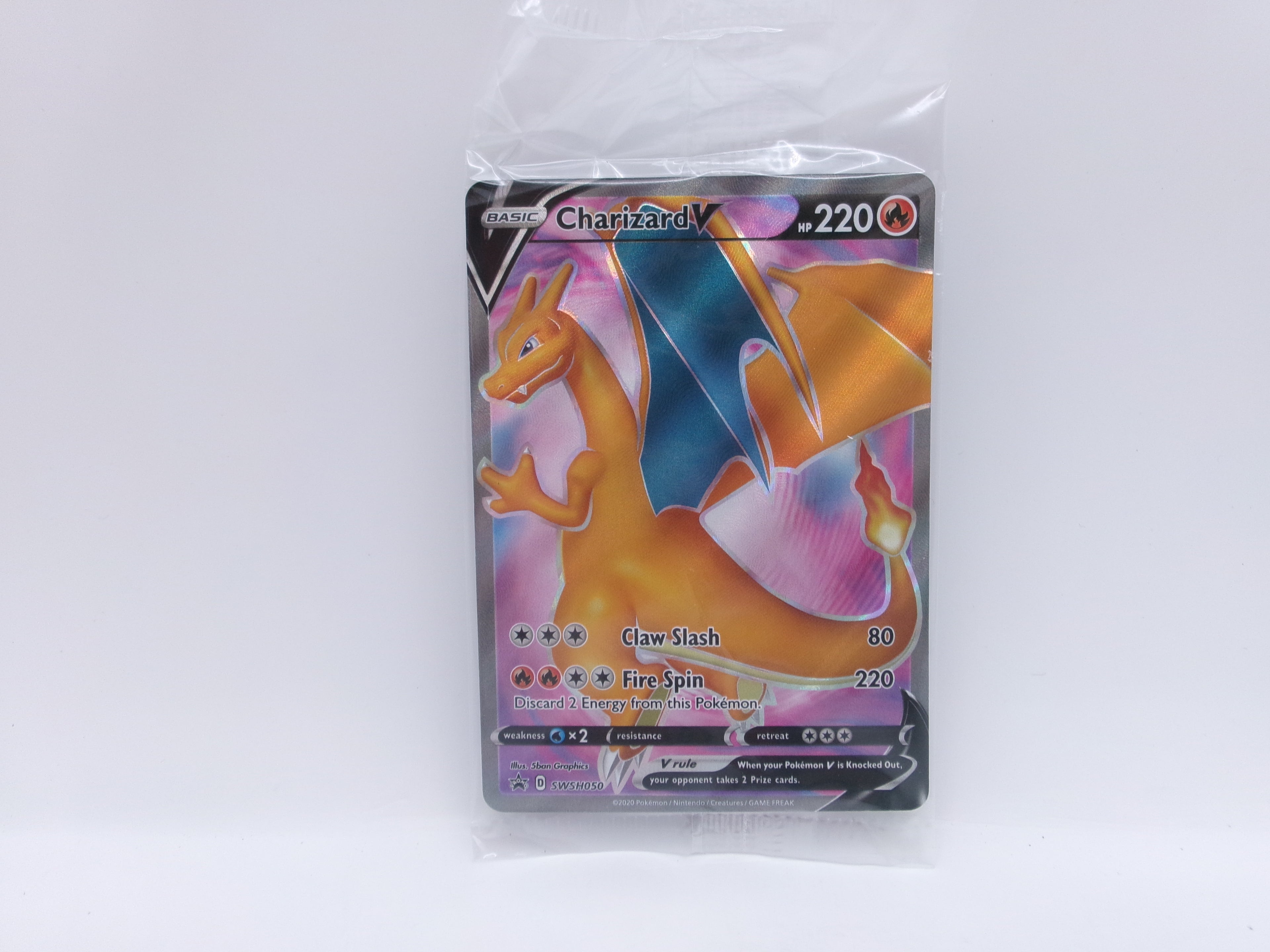 Charizard V SWSH050 SWSH Sword & Shield Promo Cards Holo