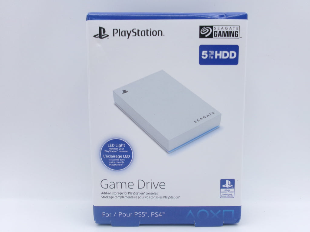 Seagate Game Drive for PS5 5TB External USB 3.0 Portable Hard Drive STLV5000301