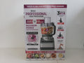 Ninja Professional Food Processor 3-Auto-IQ 9-Cup Capacity Chop/Disc/Dough