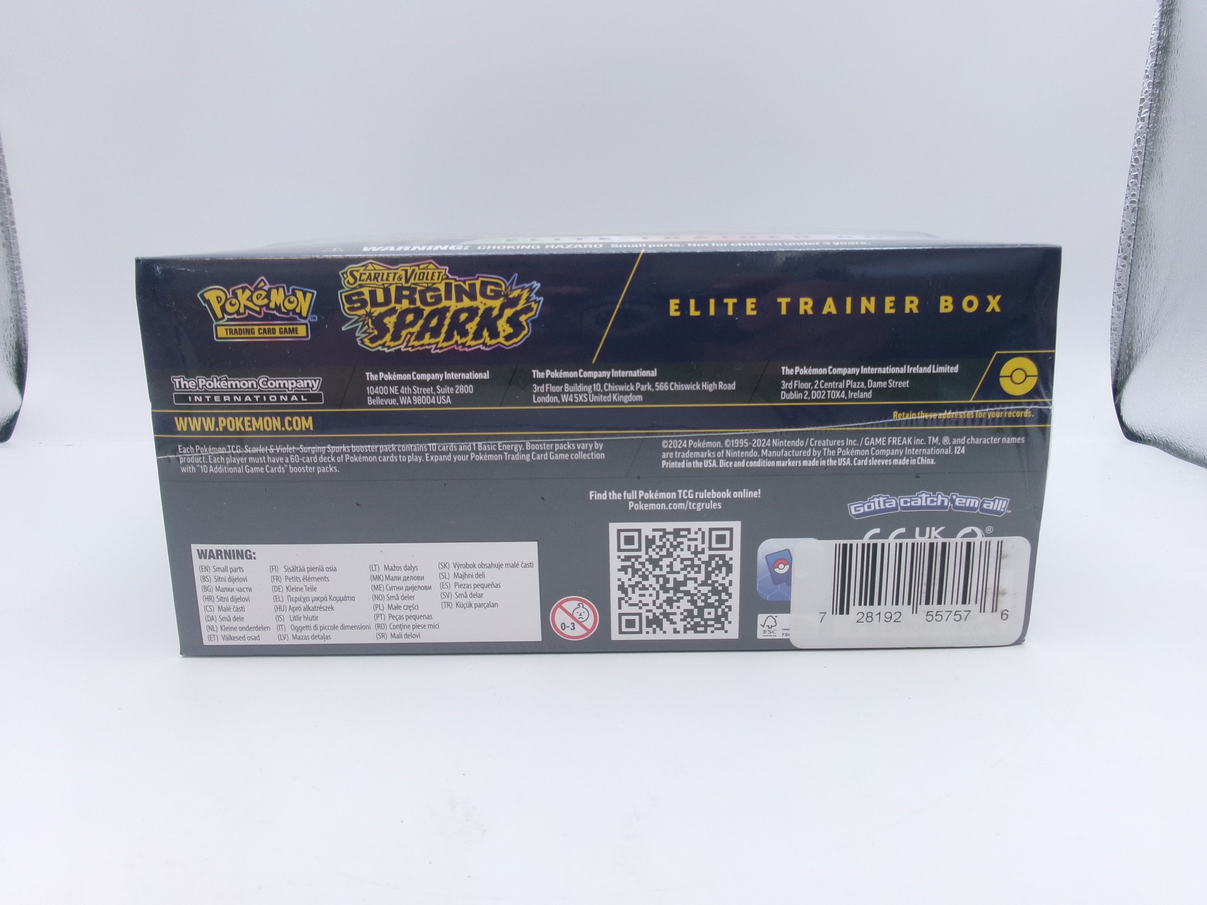 Surging Sparks ETB Elite Trainer Box Pokémon Scarlet & Violet