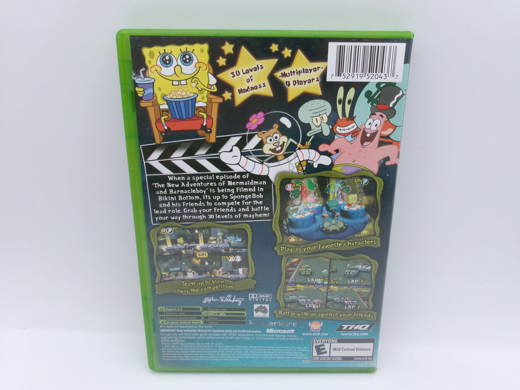 Xbox SpongeBob SquarePants: Lights, Camera, Pants CIB