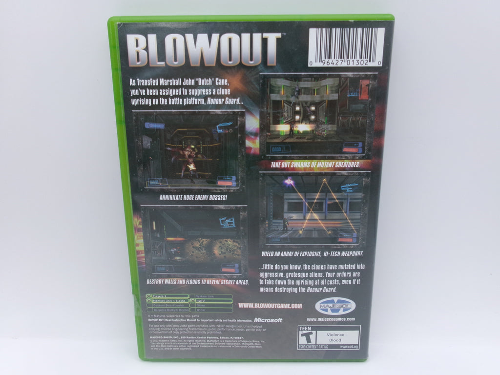 Microsoft Xbox BlowOut Complete in box