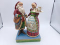 Jim Shore Tis the Season for Loving Hearts Santa Mrs Clause Figure 2006 #4005274