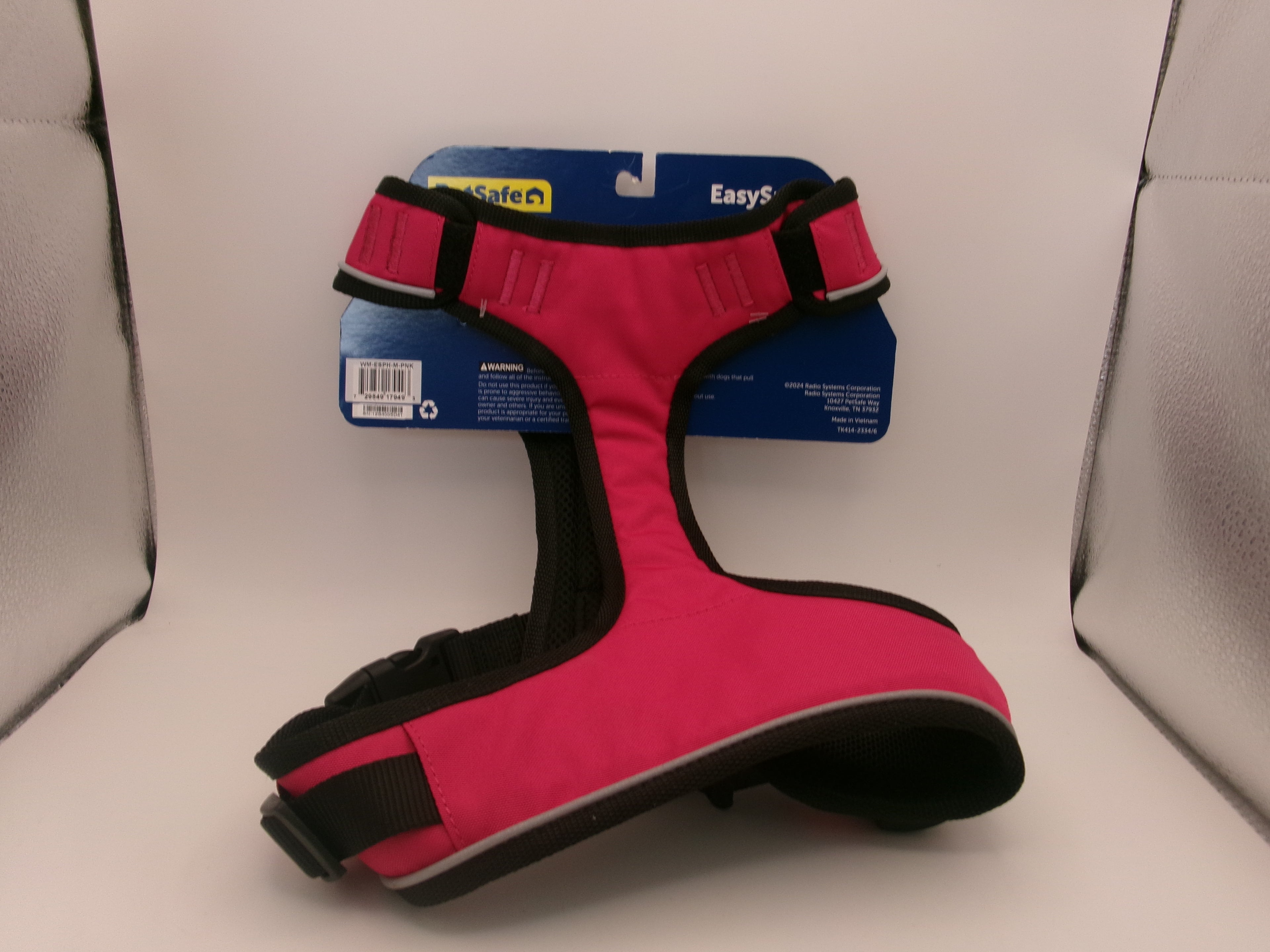 Pink Black Adjustable Harness PetSafe EasySport Medium Size