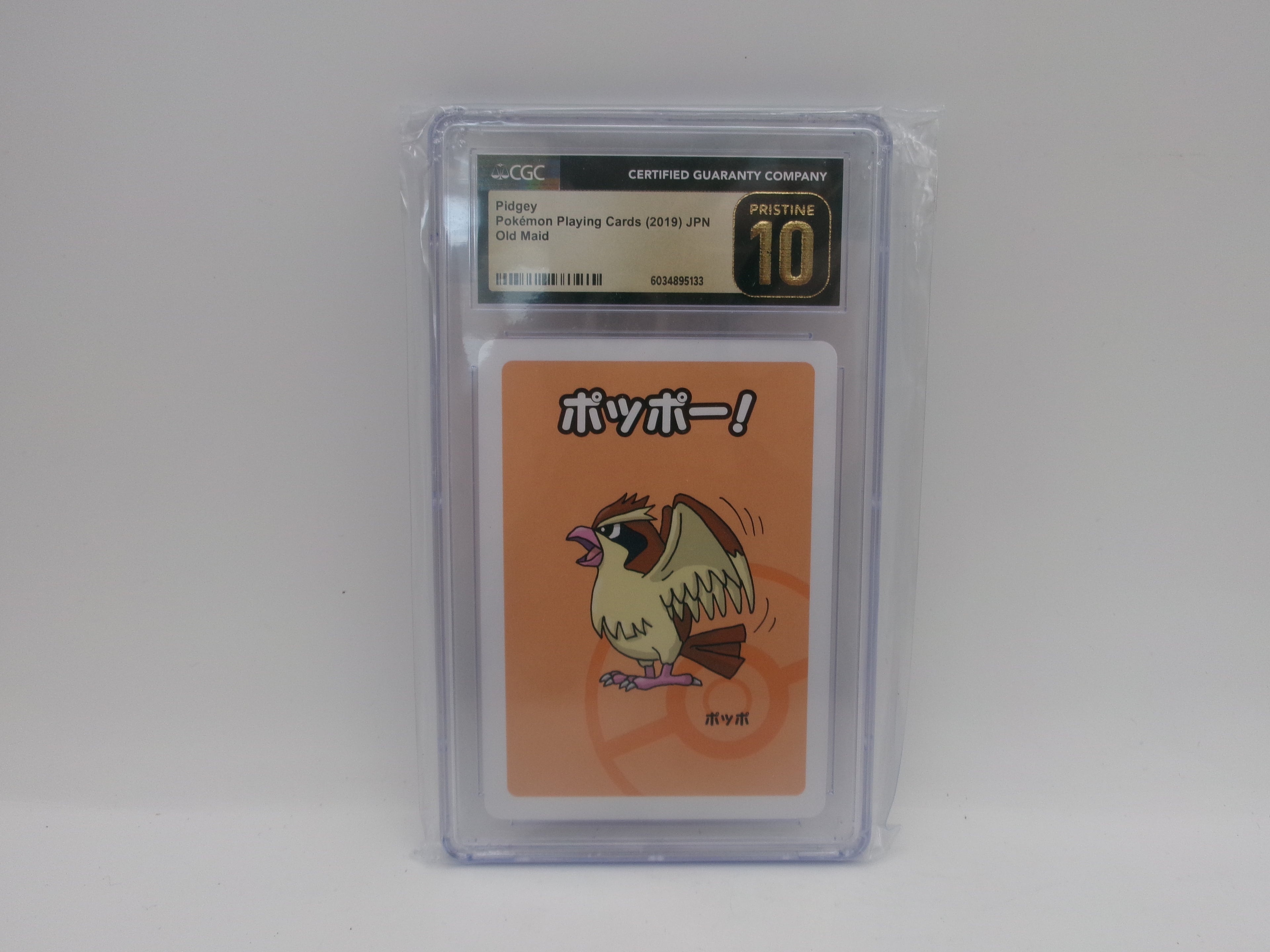 Pidgey 2019 Old Maid (JPN) CGC 10 Pristine