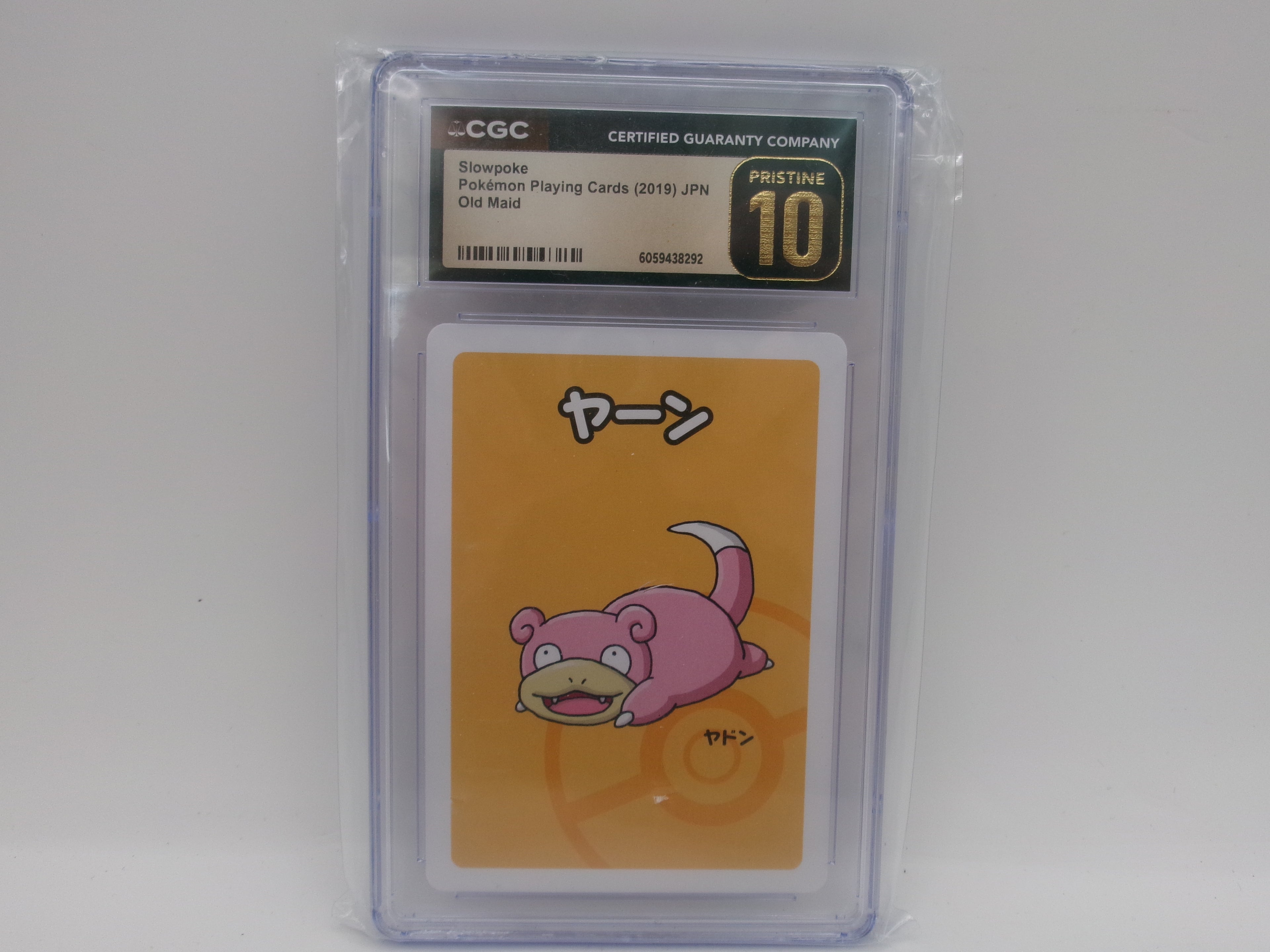 Slowpoke 2019 Old Maid (JPN) CGC 10 Pristine