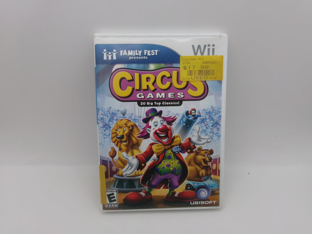 Circus Games for the Wii