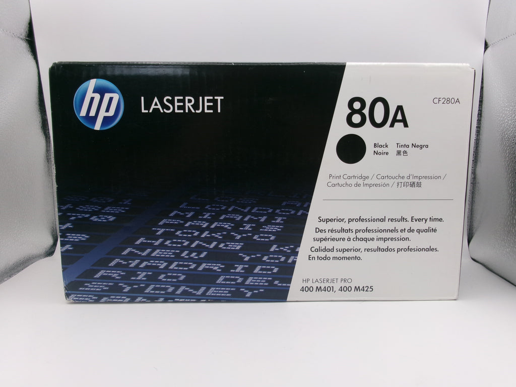 HP 80A CF280A LaserJet Toner Cartridge Black