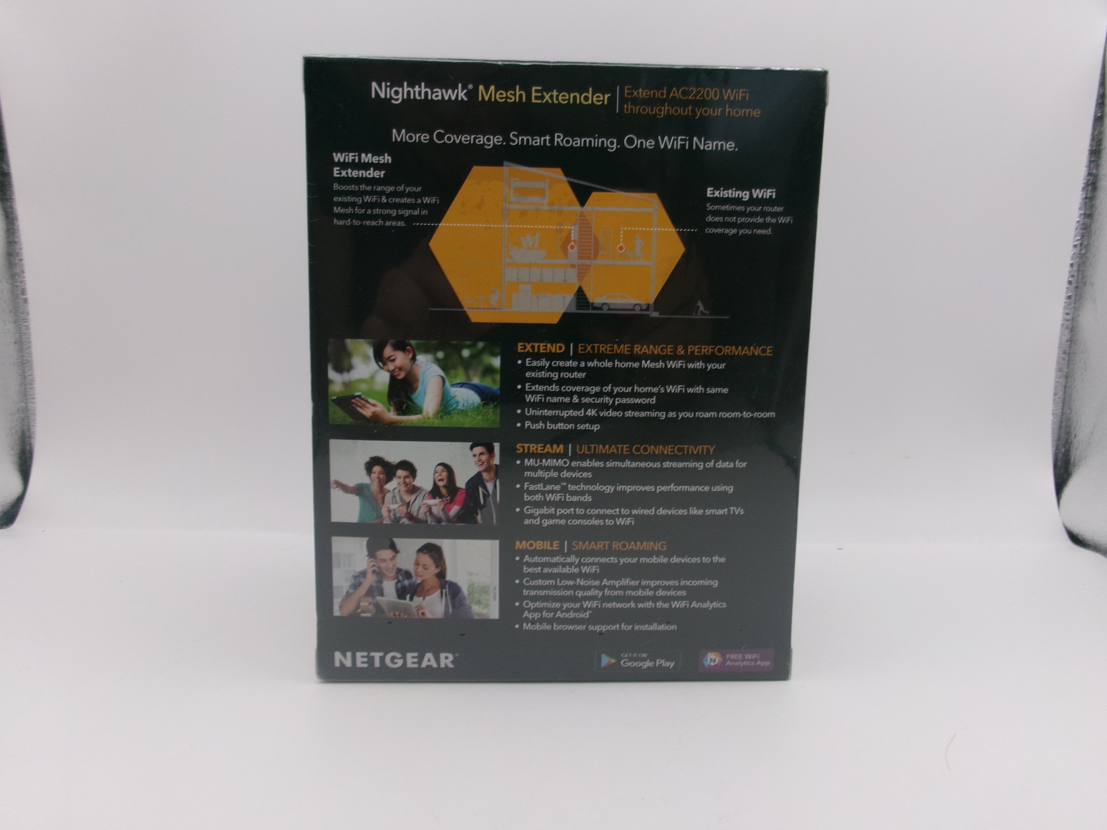 Netgear EX7300-100NAS Nighthawk X4 AC2200 WiFi Range Extender