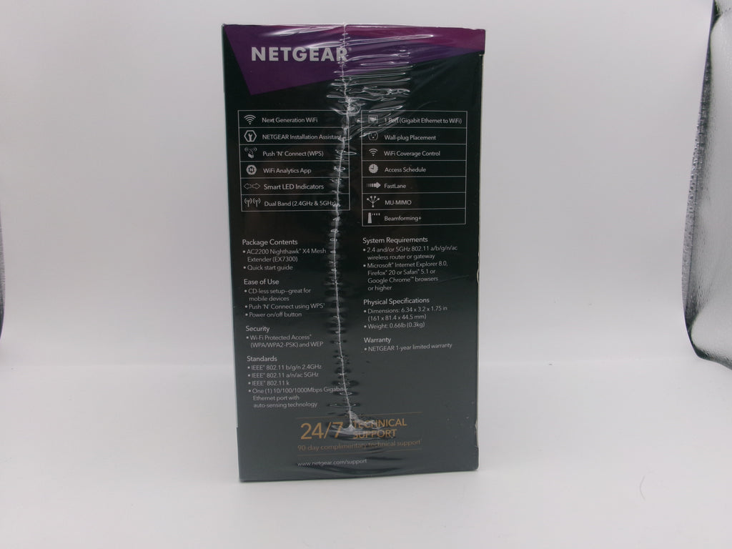 Netgear EX7300-100NAS Nighthawk X4 AC2200 WiFi Range Extender