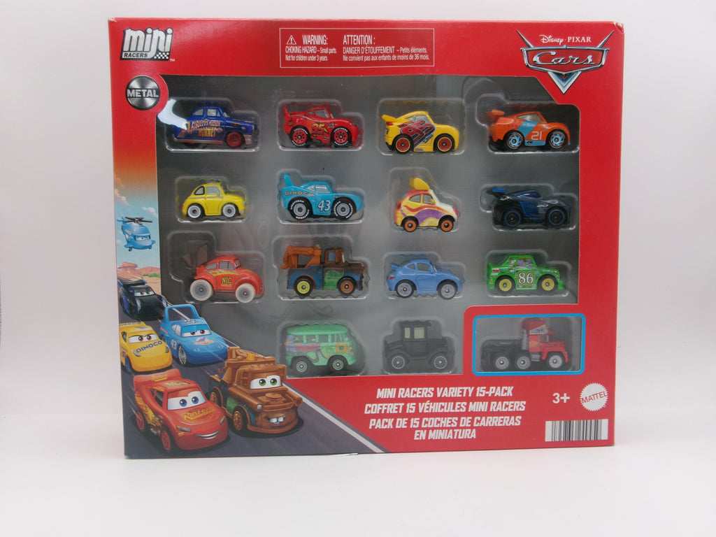 Disney Pixar Cars Mini Racers 15 Pack