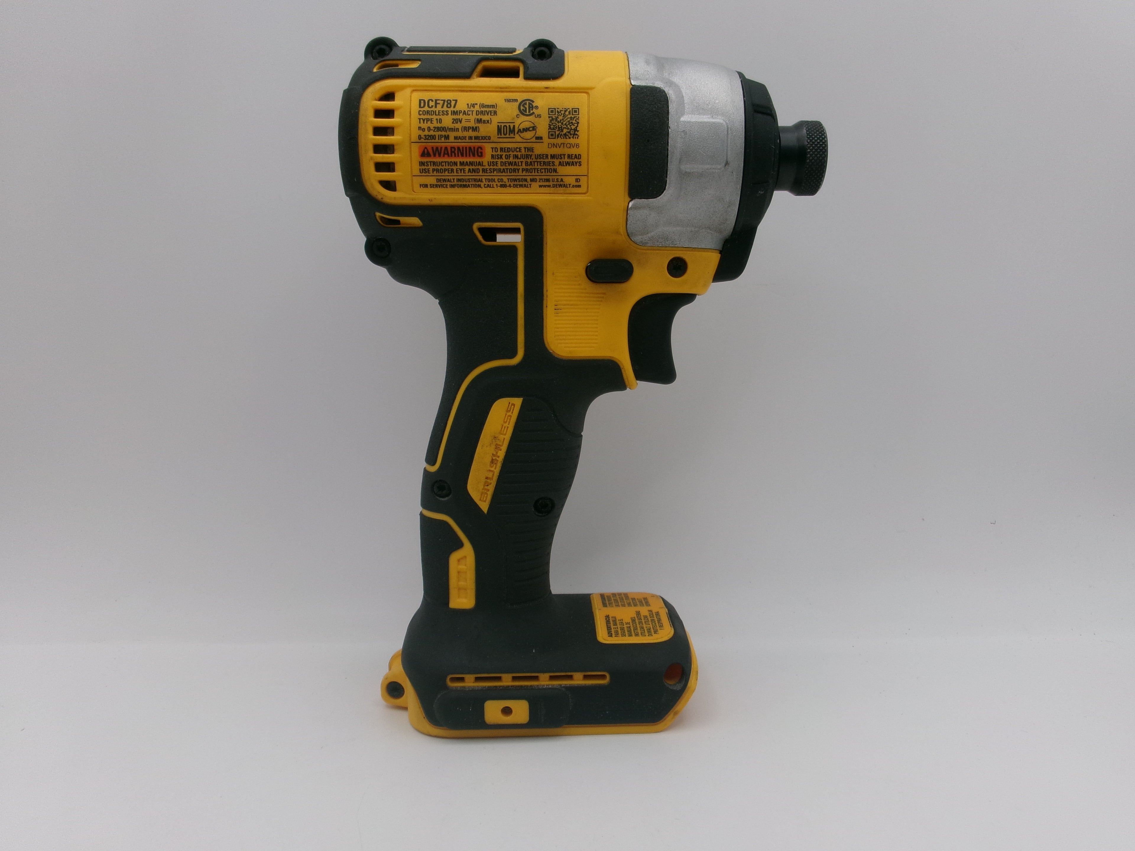 Dewalt DCF787 20 volt 1/4" Impact Driver with Battery